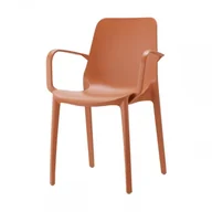 Krzesła - Scab Design Krzesło Ginevra - terracotta z podłokietnikami 2333 73 - miniaturka - grafika 1