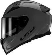Kaski motocyklowe - LS2, Integral kask motocyklowy VECTOR II solidny nardo szary, S - miniaturka - grafika 1