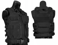 Inne akcesoria dla wędkarzy - Dominator Kamizelka Huzar Czarna - miniaturka - grafika 1