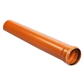 Rury i kanały wentylacyjne - Drewplast Rura kanalizacyjna zewnętrzna SN4 160 mm/1 m - miniaturka - grafika 1