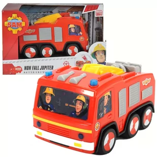 Strażak Sam Jupiter wóz strażacki z czujką światło - Samochody i pojazdy dla dzieci - miniaturka - grafika 1