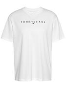 Koszulki męskie - Tommy Hilfiger Koszulka w kolorze białym - miniaturka - grafika 1