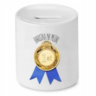 Skarbonki - Skarbonka Dla Zduna na Urodziny na Prezent z Nadrukiem ze Zdjęciem + Opakowanie na prezent (wzór 02) - miniaturka - grafika 1