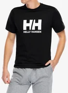 Koszulki i topy damskie - Koszulka bawełniana Helly Hansen HH Logo T-Shirt 2.0 - black - miniaturka - grafika 1