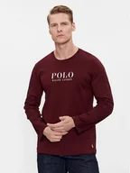 Piżamy męskie - Polo Ralph Lauren Koszulka piżamowa 714899614009 Czerwony Regular Fit - miniaturka - grafika 1