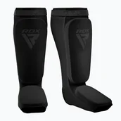 Ochraniacze do sportów walki - Ochraniacze piszczeli RDX Hosiery Shin Instep Foam black/black - miniaturka - grafika 1
