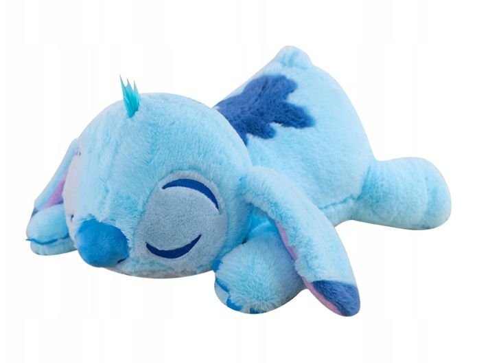 Duża Maskotka Śpiący Stitch Poduszka Kocyk Lilo I Stich Pluszak Przytulanka