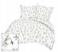 Pościel - pościel bawełna lux 220x220 + 2 poszewka B 548-2 zając tulipan bi Wielkanoc - miniaturka - grafika 1