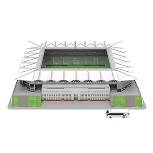 Stadion Miejski Legii Warszawa Im. J. Piłsudskiego - Legia - Puzzle 3D - Puzzle - miniaturka - grafika 1