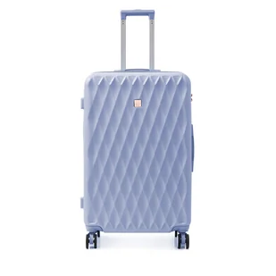 Walizka średnia Semi Line T5951-3 Fioletowy - Walizki - miniaturka - grafika 1
