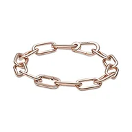 Koszulki i topy damskie - CM Pandora Pandora ME Link Chain bransoletka 16,5 z 14-karatowym różowym złotem stop metalu, kompatybilna z bransoletkami Pandora ME 589588C00-2 - miniaturka - grafika 1