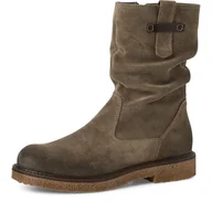 Botki damskie - Tamaris Damskie botki Boot Flat 1-25810-45, Sage, 42 EU, Sage, 42 EU - miniaturka - grafika 1