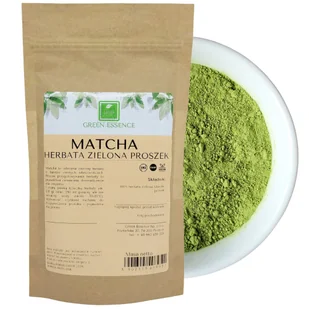 Matcha Zielona Japońska Herbata Sproszkowana 100G Green Essence - Herbata - miniaturka - grafika 1