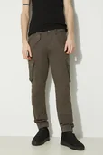 Spodnie męskie - Alpha Industries spodnie Combat Pant LW męskie kolor zielony w fasonie cargo 126215 - miniaturka - grafika 1