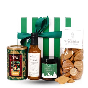Zestaw Prezentowy Pierniki z Imbirem - Świąteczny - Zestawy upominkowe - miniaturka - grafika 1