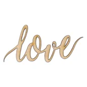 Dekoratorstwo - EKO-DECO, napis, love z wywijasami - miniaturka - grafika 1