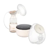 Laktatory - Zestaw Canpol Babies Take&Go mobilny laktator elektryczny + muszla laktacyjna do laktatorów elektrycznych 1 sztuka - miniaturka - grafika 1