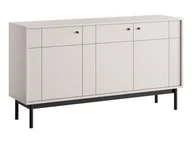 Inne meble do salonu - Komoda Japandi K154 Czarny / Kaszmir - miniaturka - grafika 1