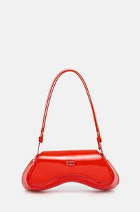 Diesel torebka PLAY CROSSBODY kolor czerwony X09776.P6255 - Torebki damskie - miniaturka - grafika 1