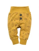 Spodenki dla niemowląt - Pinokio leginsy legginsy niemowlęce bawełniane musztardowe Secret forest, Rozmiar: 56 - miniaturka - grafika 1