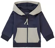 Swetry damskie - Noppies Baby Niemowlęta chłopcy kardigan Moultrie Long Sleeve kurtka dzianinowa, India Ink-N043, 62, India Ink - N043, 62 - miniaturka - grafika 1