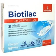 Układ pokarmowy - Colfarm Biotilac Cholesterol Suplement diety 20 kaps. - miniaturka - grafika 1