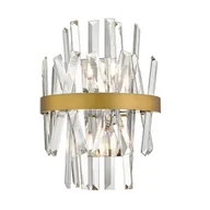 Lampy ścienne - Elegancki kinkiet do salonu W0567-02D-B57G z serii CONSTANTINOPLE - miniaturka - grafika 1
