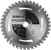 Piły elektryczne - Dedra Piła tarczowa SUPER THIN do drewna 40z 165x16x1,1x1,6mm - miniaturka - grafika 1