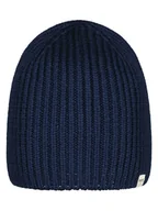 Czapki męskie - Barts Wełniana czapka "Peoria" w kolorze granatowym - miniaturka - grafika 1