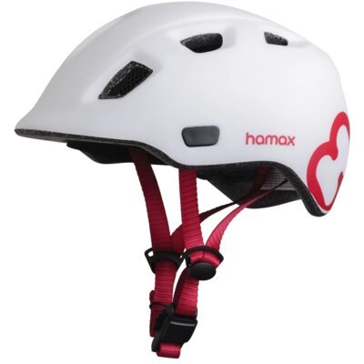 HAMAX Thundercap Biało-różowy dla Dzieci ( 47-52)