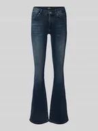 Spodnie damskie - Jeansy o rozkloszowanym kroju z mieszanki bawełny model ‘BLUSH’ - miniaturka - grafika 1