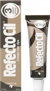 Activeshop REFECTOCIL Eyelash And Eyebrow Tint henna do brwi i rzęs 3 Natural Brown 15ml - Akcesoria i kosmetyki do stylizacji brwi - miniaturka - grafika 1