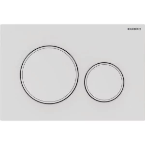 Geberit 115.882.01.1 Przycisk uruchamiaj$55cy Sigma20 przedni bia$56y mat-bia$57y-bia$58y mat easy-to-clean - Przyciski spłukujące - miniaturka - grafika 1