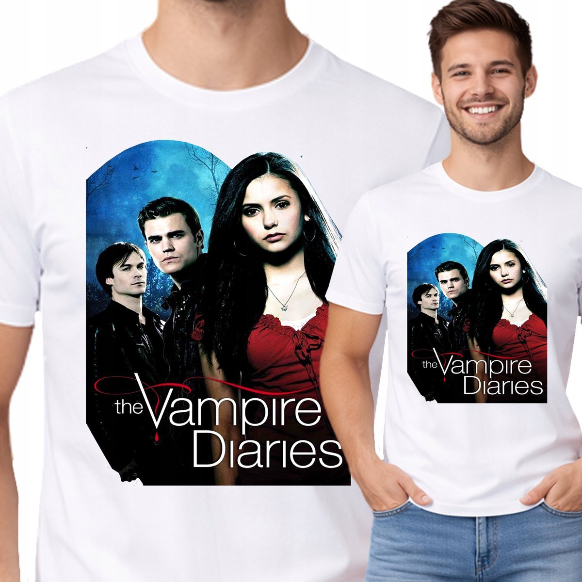 Koszulka Pamiętniki Wampirów The Vampire Diares L P414