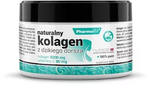 Kolagen z dzikiego dorsza 5000mg i witamina C 80mg proszek 101,6g PharmoVit - Stawy, mięśnie, kości - miniaturka - grafika 1