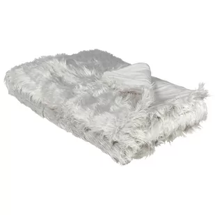 Narzuta na łóżko 150 x 200 cm szara DELICE - Narzuty - miniaturka - grafika 1