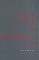 Prawo - Polish yearbook of international law XXXVII/17 - książka - miniaturka - grafika 1