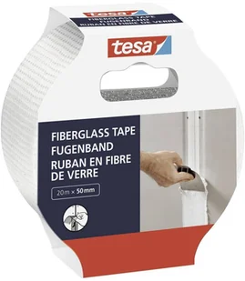 tesa Fugenband 20m x 50mm weiß - Taśmy klejące - miniaturka - grafika 1