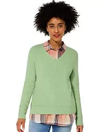 Swetry damskie - Street One Damski sweter z dzianiny A301873, Comfy Mint, melanż, 46, Comfy miętowy melanż, 46 - miniaturka - grafika 1