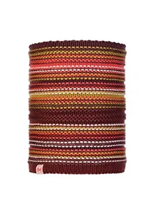 Buff Komin Dziecięcy Junior Knitted & Fleece Neckwarmer Amity MAROON - Szaliki i chustki dla dzieci - miniaturka - grafika 1