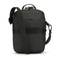 Torby podróżne - Torba antykradzieżowa męska Pacsafe Metrosafe X Compact Crossbody czarny - miniaturka - grafika 1