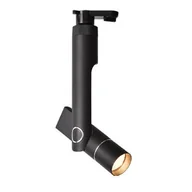 Lampy sufitowe - Reflektor Szynowy 3-fazowy Greenie 12W regulowany, czarna obudowa WW - miniaturka - grafika 1