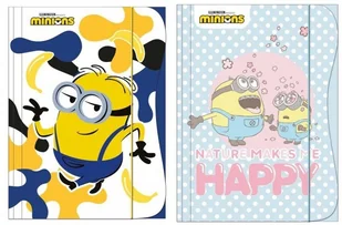 Teczka z gumką A4 Minionki Kids - Teczki i skoroszyty - miniaturka - grafika 1