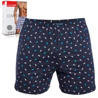 Majtki męskie - Cornette Bokserki Luźne Męskie Comfort Bawełniane 002/313 Rozmiar L - miniaturka - grafika 1