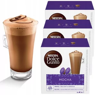 Nescafe Dolce Gusto Mocha Kawa z czekoladą 3x16 - Kawa w kapsułkach i saszetkach - miniaturka - grafika 1