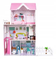 Domki dla lalek - ND28_10742_ZDR_PH11A001 Domek Dla Lalek Z Drewna - miniaturka - grafika 1
