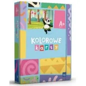 Materiały pomocnicze dla nauczycieli - Kolorowe karty. Poziom A+. Czterolatek - miniaturka - grafika 1