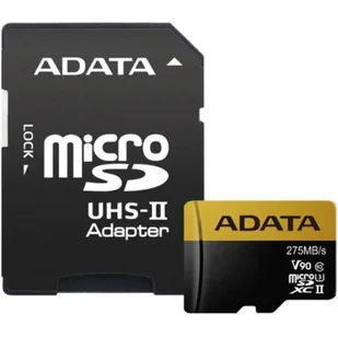 ADATA microSDXC Premier One 128GB + adapter (AUSDX128GUII3CL10-CA1) - Karty pamięci - miniaturka - grafika 1