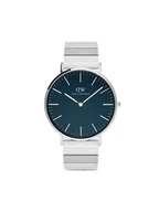 Zegarki męskie - Daniel Wellington Zegarek DW00100776 Srebrny - miniaturka - grafika 1