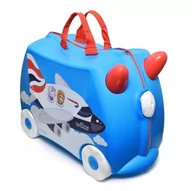 Walizki - Jeżdżąca walizeczka Trunki - Samolot Amelia - miniaturka - grafika 1